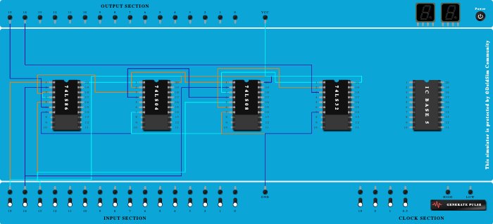 EXP3 Full subtractor basic