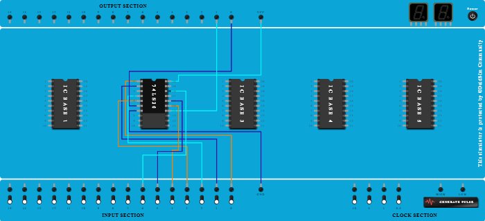 Dual 4-Input NAND Gates
