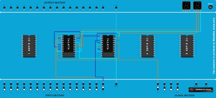 Asynchronous Up Counter