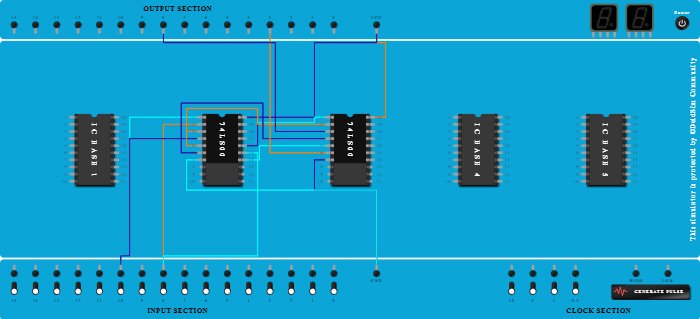 NAND GATE half adder - Copy