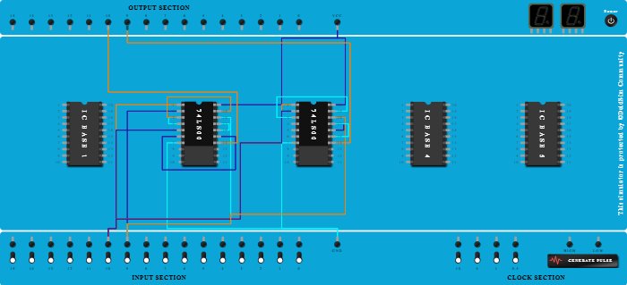 LAB2halfsubtractor