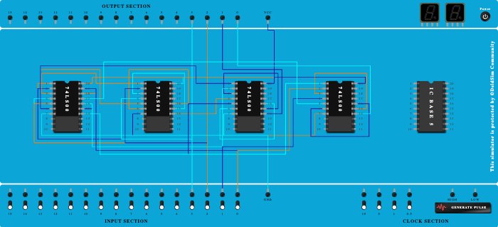 bcd to gray code using nand(universal) gate