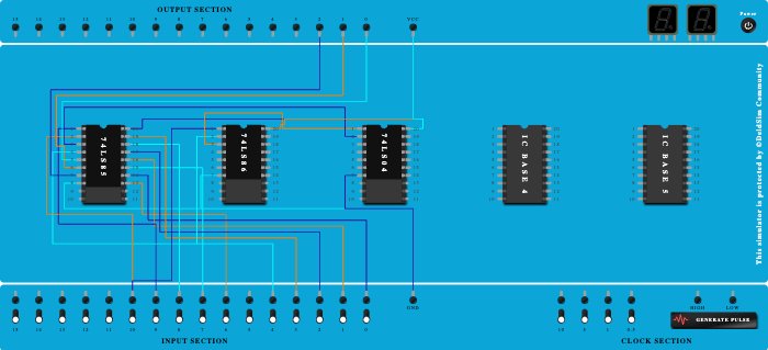 exp 2 binary to gray - Copy