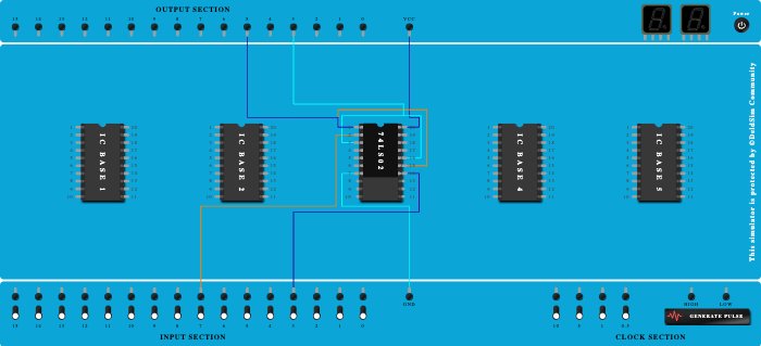 SR Latch using NOR gates