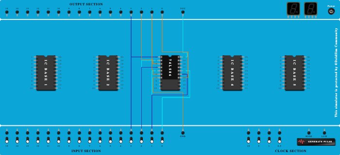 4 bit binary to gray 
