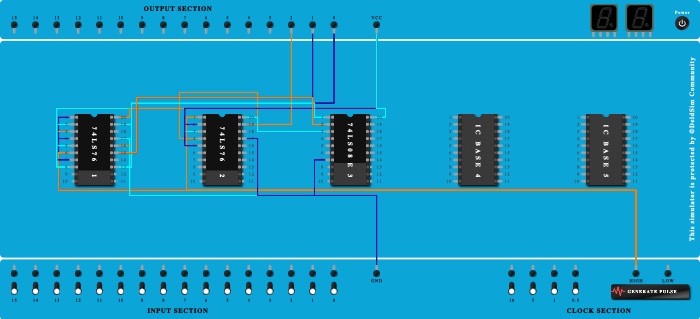 MOD-8 Synchronous Counter - Amusement Ride Boarding System - Copy