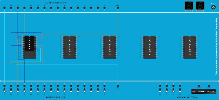 Binary to Gray code converter