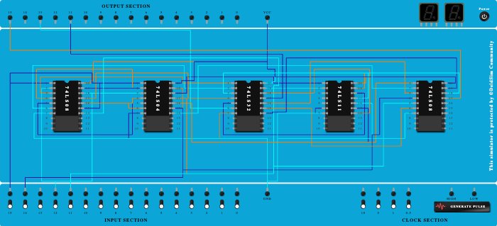 2 bit comparator circuit