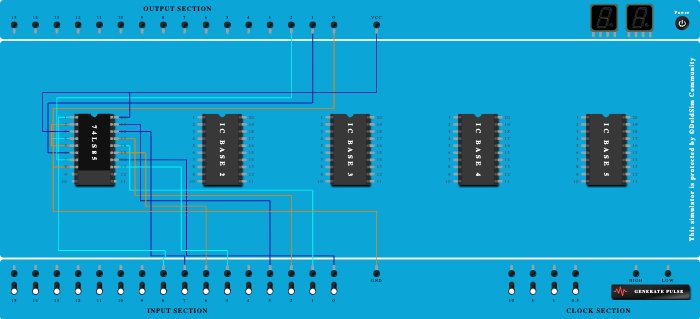 4 bit comparator