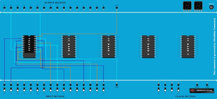 half adder using multipexer