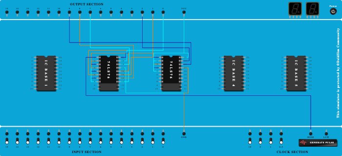 Async Up/Down Counter