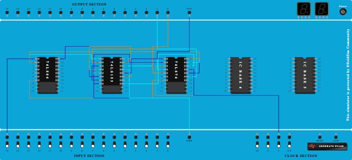 ASM 2 bit counter