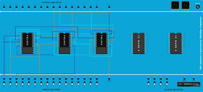 full Subtractor NOR gate