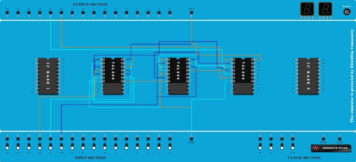 full adder using nand gate 