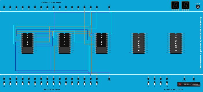 1 bit comparator