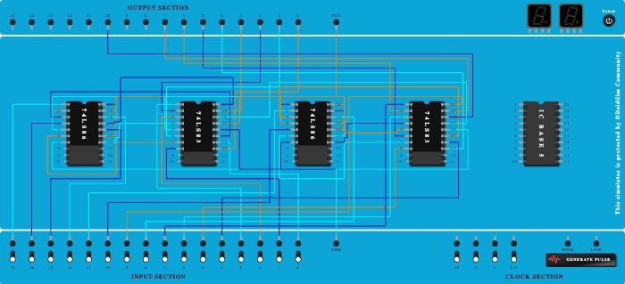 8-bit subtrator