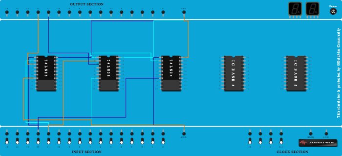 half subtractor