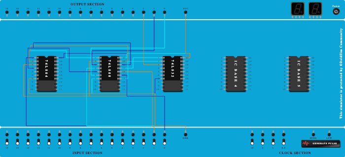 one bit comparator