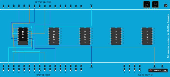 exp 7 Study of Synchronous Counter