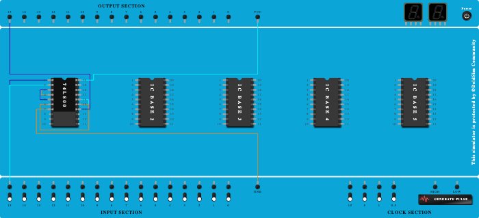 Nand gate draft