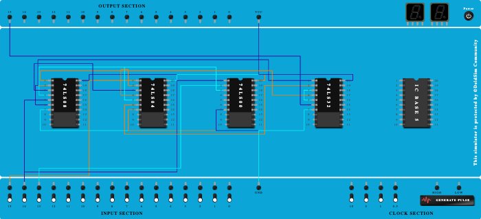 2 AND 3 NOT 2 OR 1 NAND