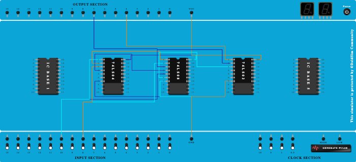 1 bit comparater
