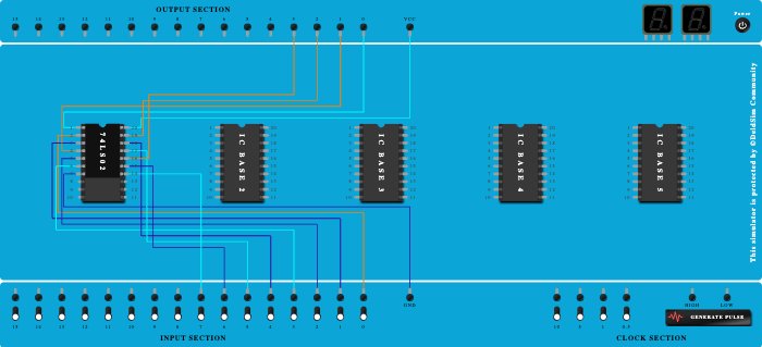 NOR gate IC