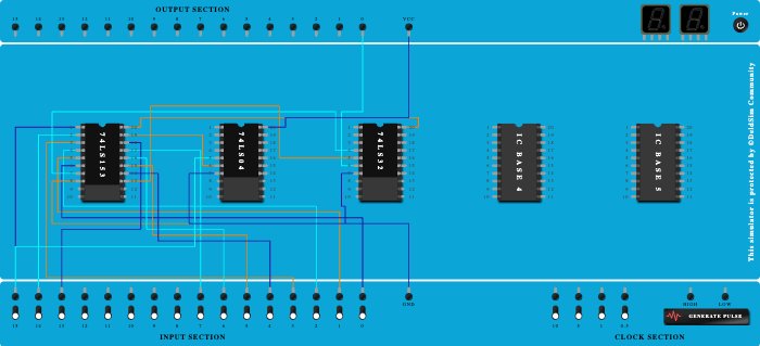 4 bit multiplexer implementation to 8 bit by reduction - Copy