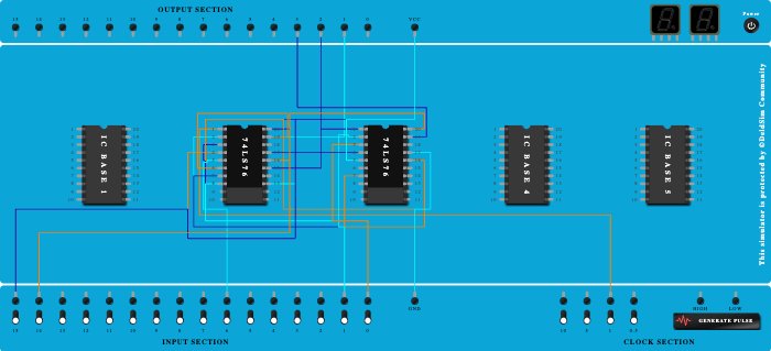 J K Flip flop counter - Copy