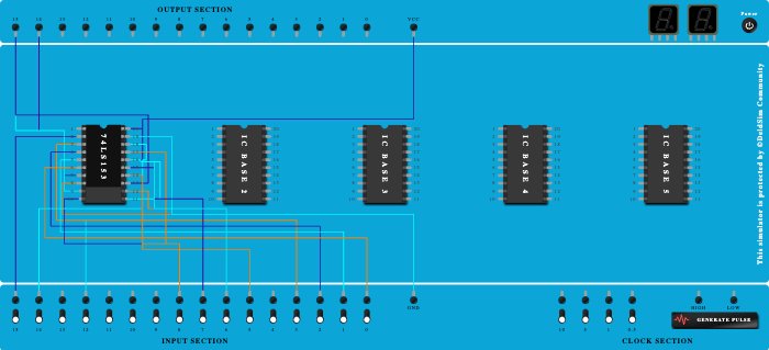 half adder using multipexer - Copy
