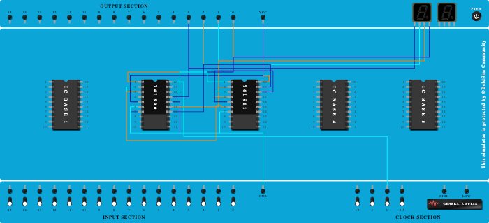 3 bit asynchronous UP/DOWN counter - Copy