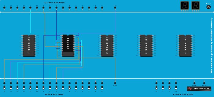 4 bit comprartor