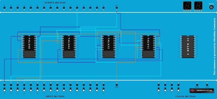 2 Bit Comparator A>B