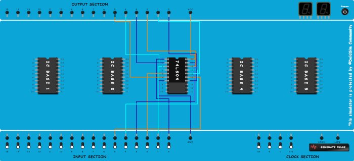 HEX Inverting Gate