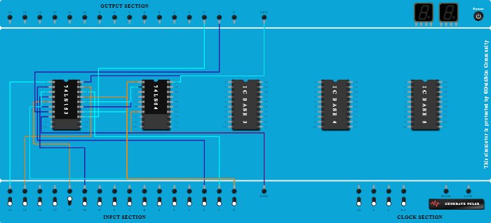 EXP 7 FULL SUBSTRACTOR USING MUX