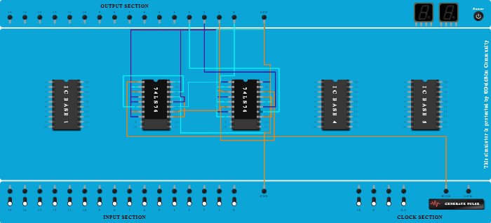 2 bit async counter