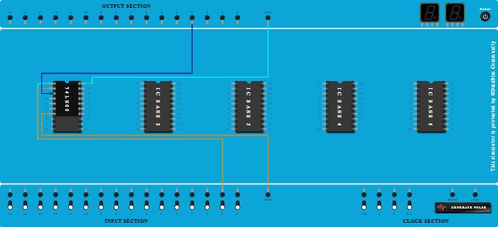 nand gate as not