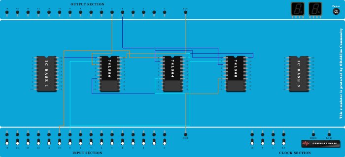 Half Subtractor basic gates