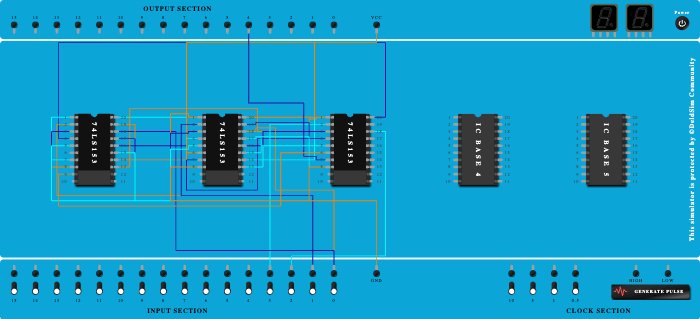 IC-74LS153 AS A MULTIPLEXER_4:1