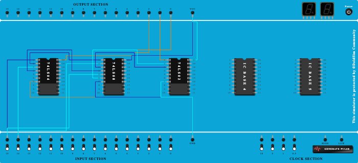one bit magnitude comparator