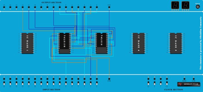 Del Mundo, Combinational circuit for Decoder implementation:  - Copy