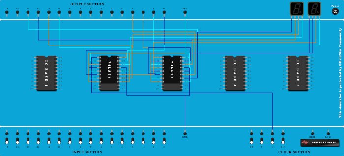 4 Bit Up / Down Counter