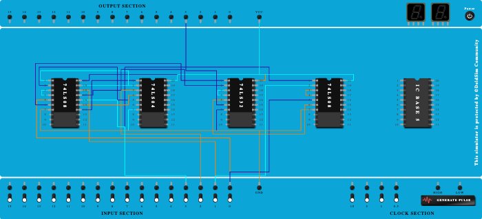Parity comparitor(A<B)