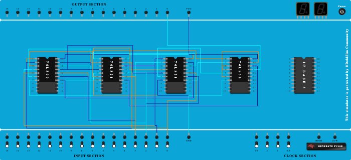 equal to 2 bit comparator