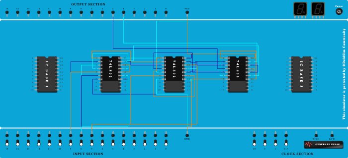 FULL ADDER NOR GATE