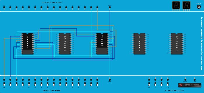 8 BIT COMPARATOR MAGNITUDE