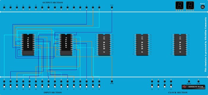 8 BIT Comparator
