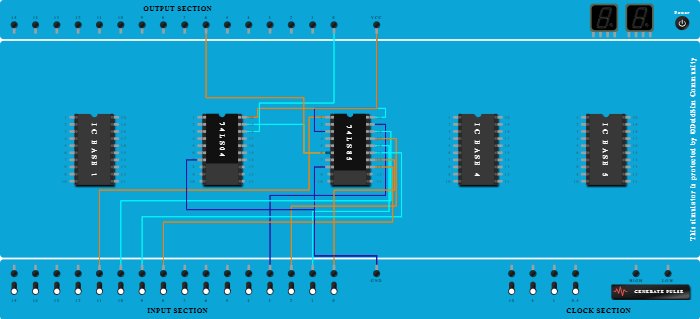 4-Bit Comparator as Lock