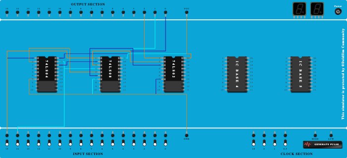 1-Bit Digital Comparator