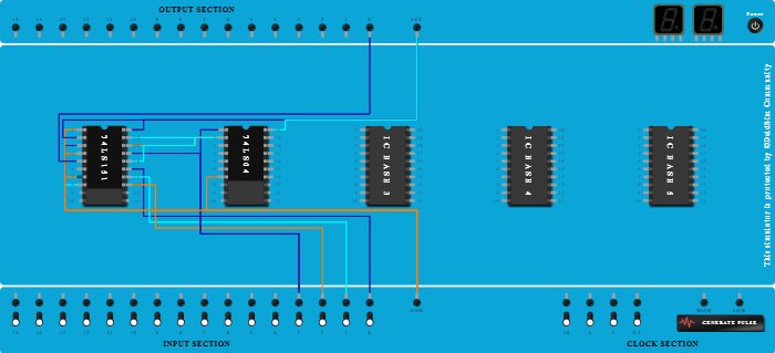 multiplexer M(2,4,5,7,10,14)